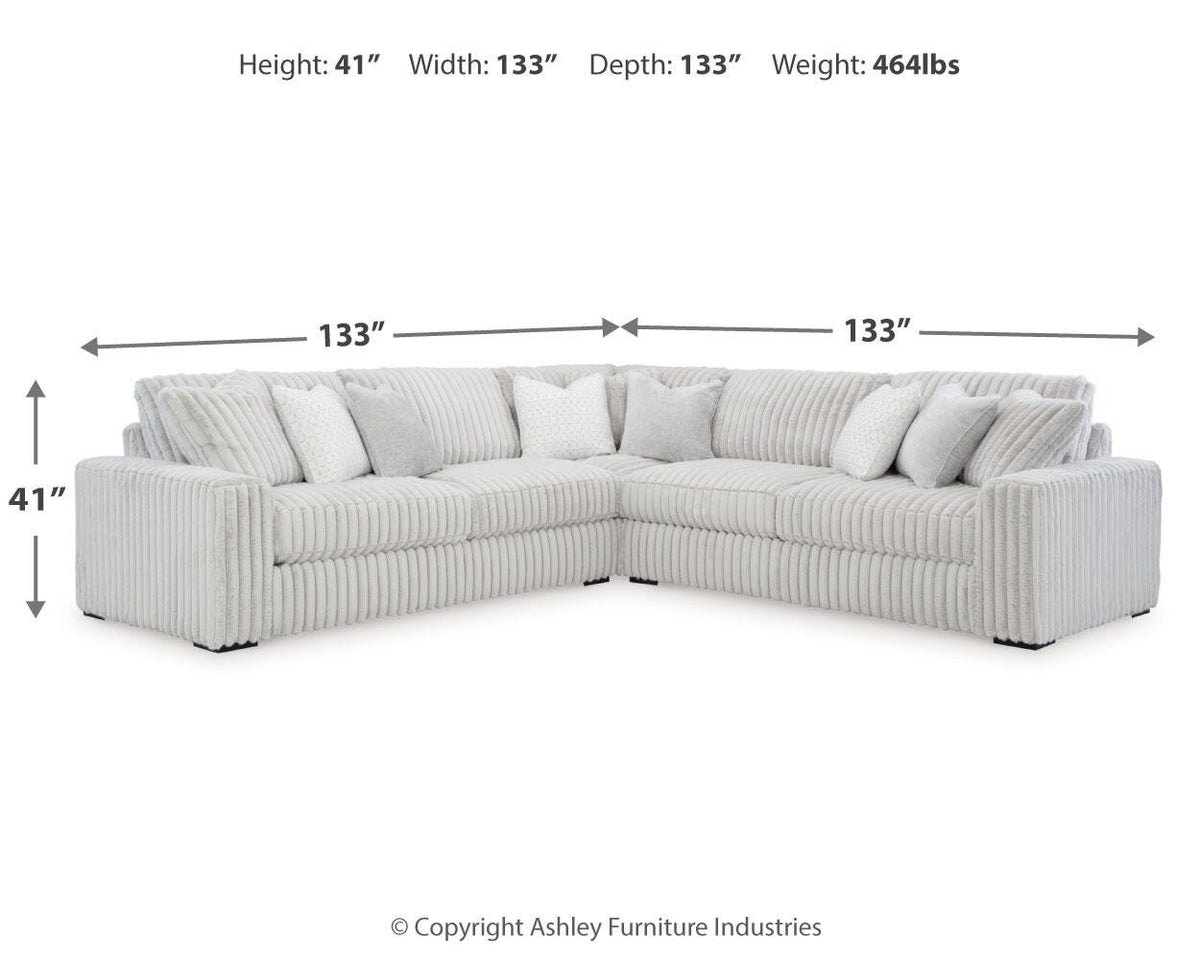 Stupendous 3-Piece Sectional