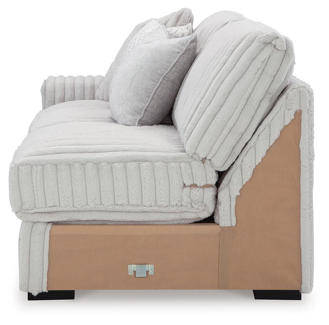 Stupendous 3-Piece Sectional and Ottoman