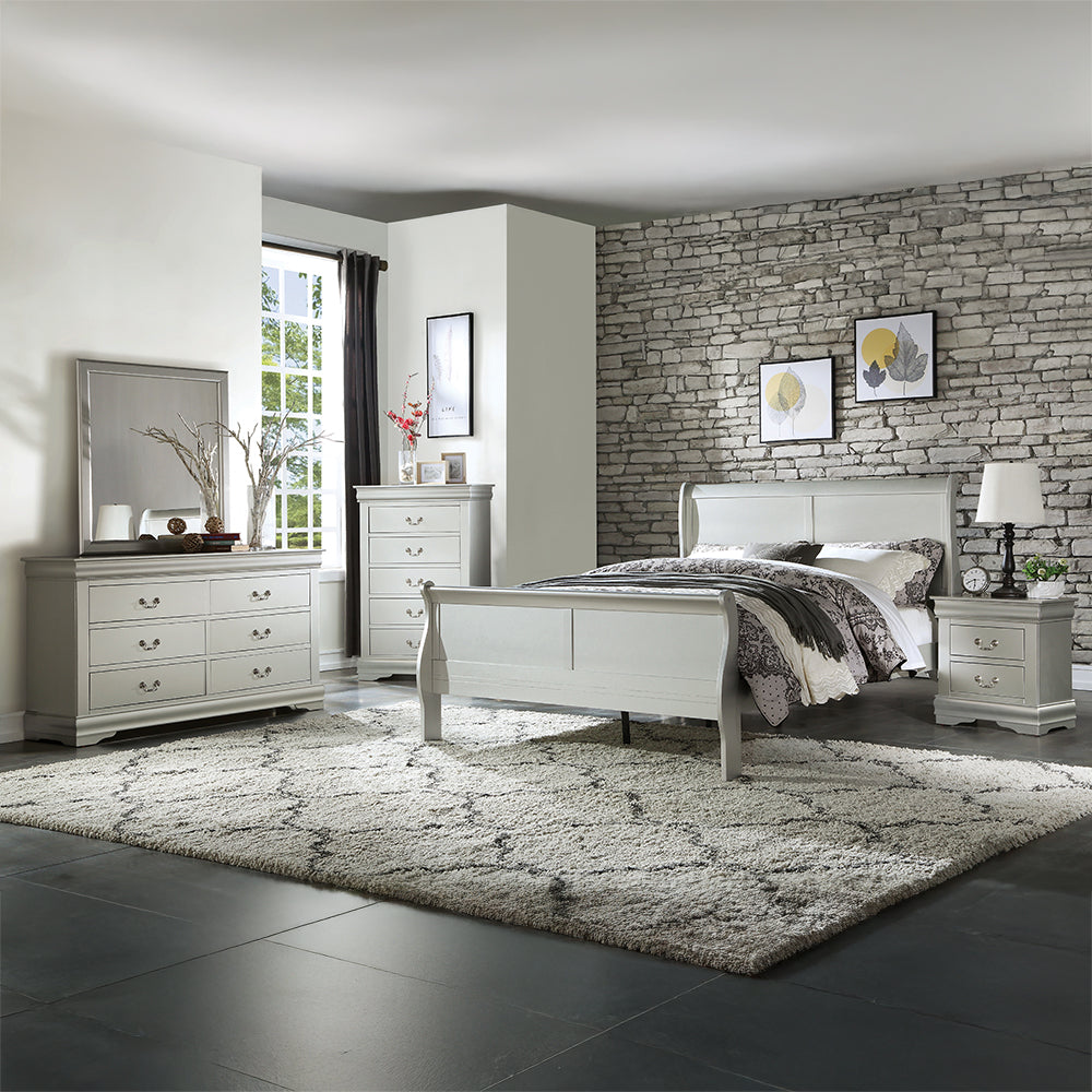 Louis Philippe Eastern King Bed