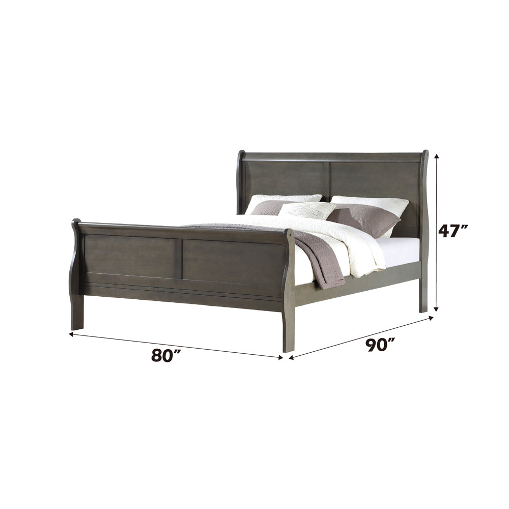 Louis Philippe Eastern King Bed