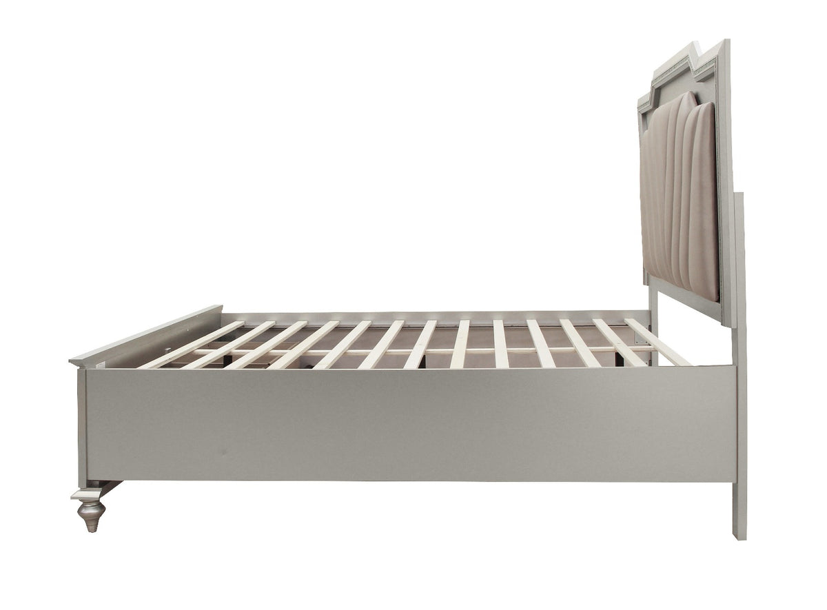 Kaitlyn Eastern King Bed w/Storage & LED