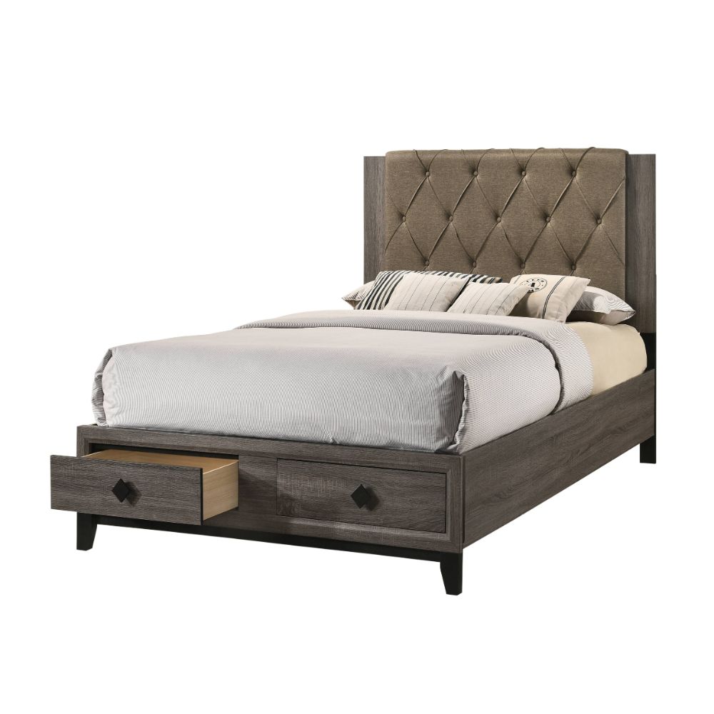 Avantika Queen Bed w/Storage