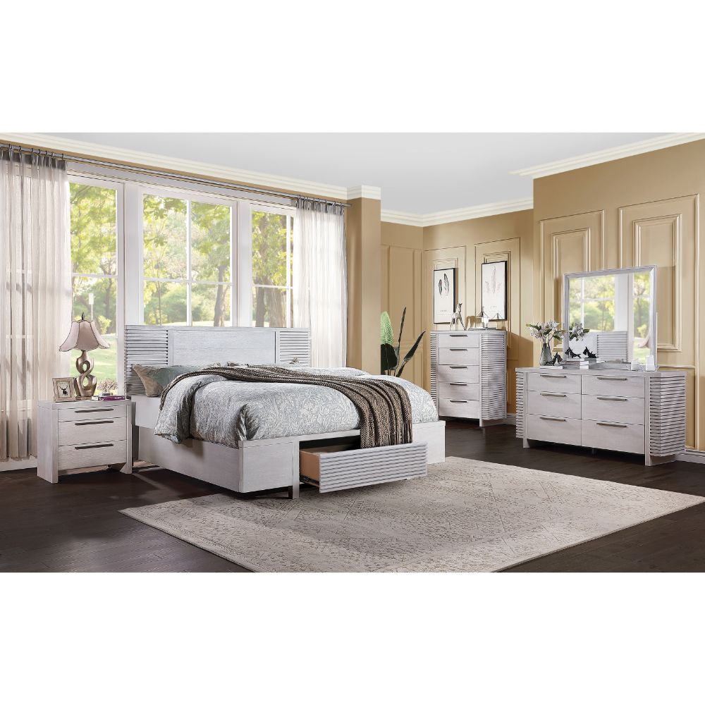 Aromas Queen Bed w/Storage