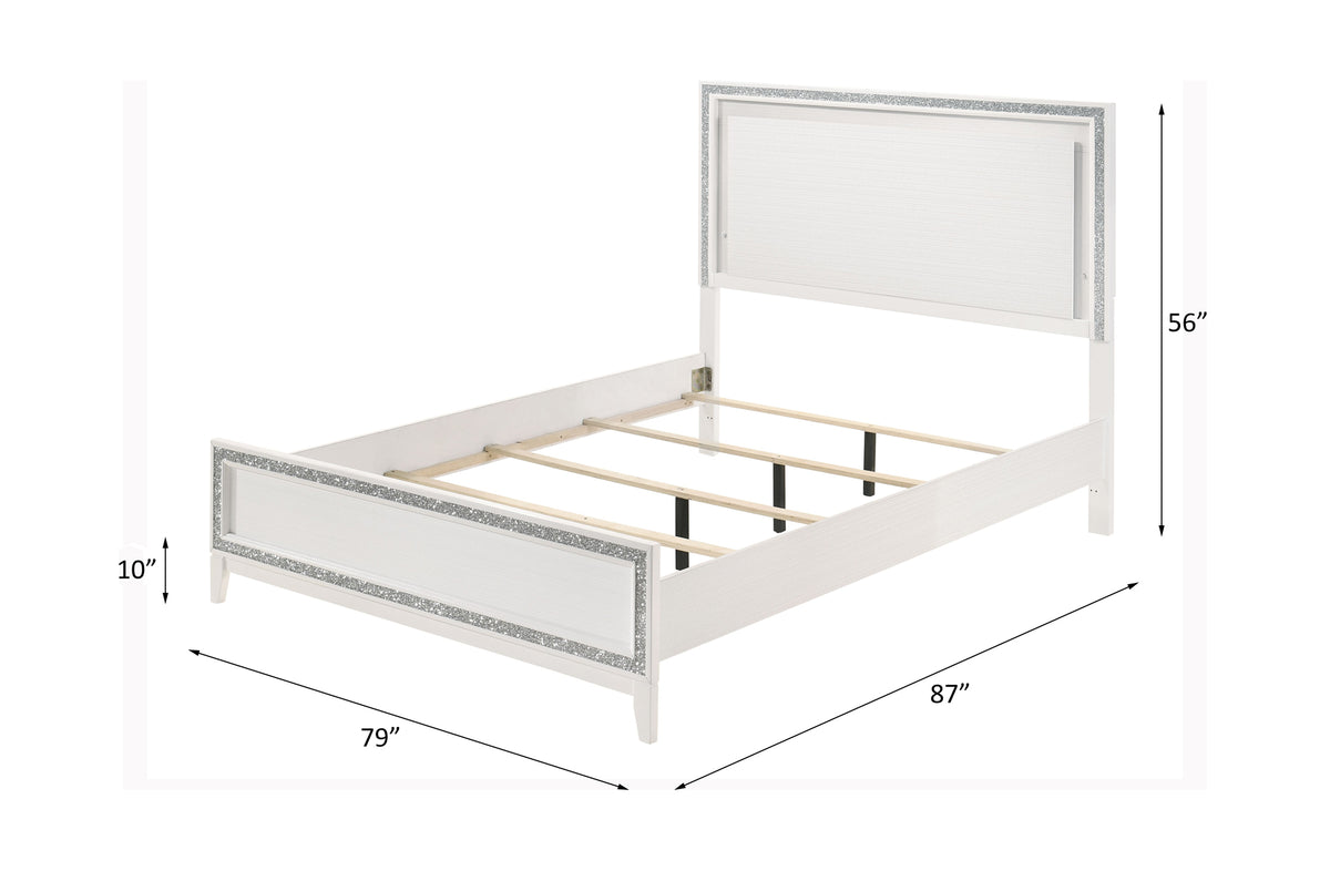Haiden Eastern King Bed w/LED