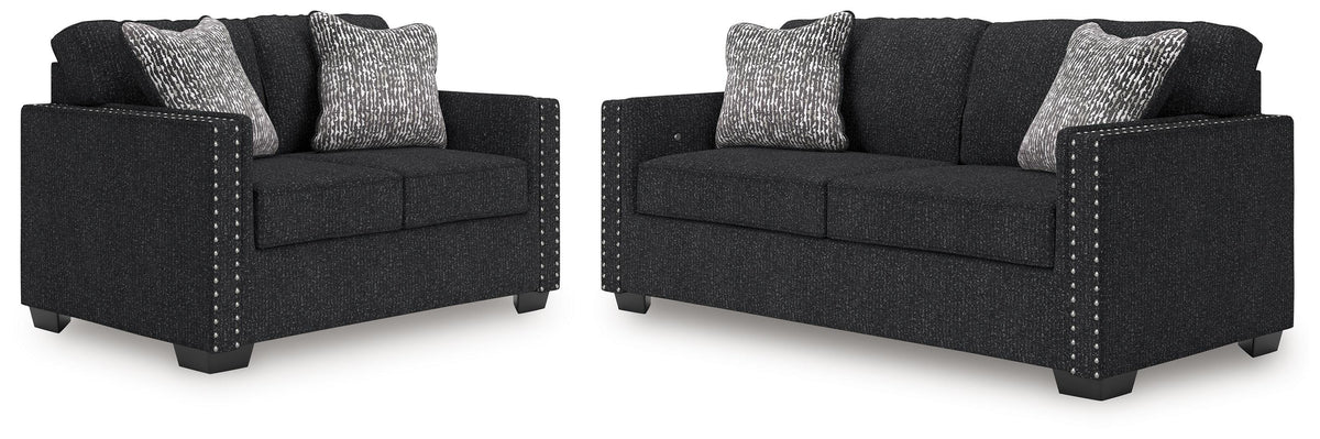 Jasmine Peaks Sofa and Loveseat