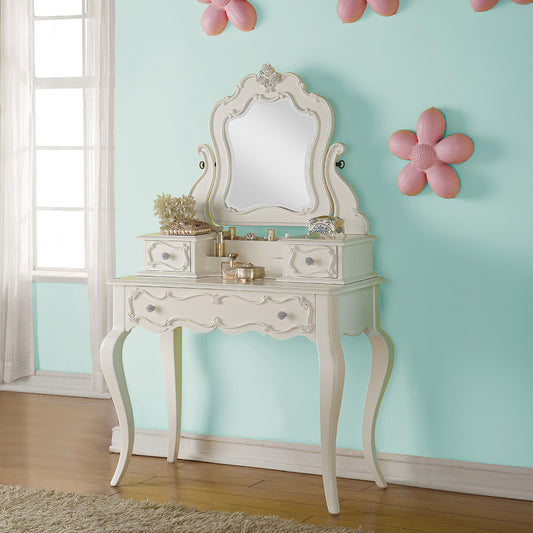 Edalene Vanity Desk w/Mirror