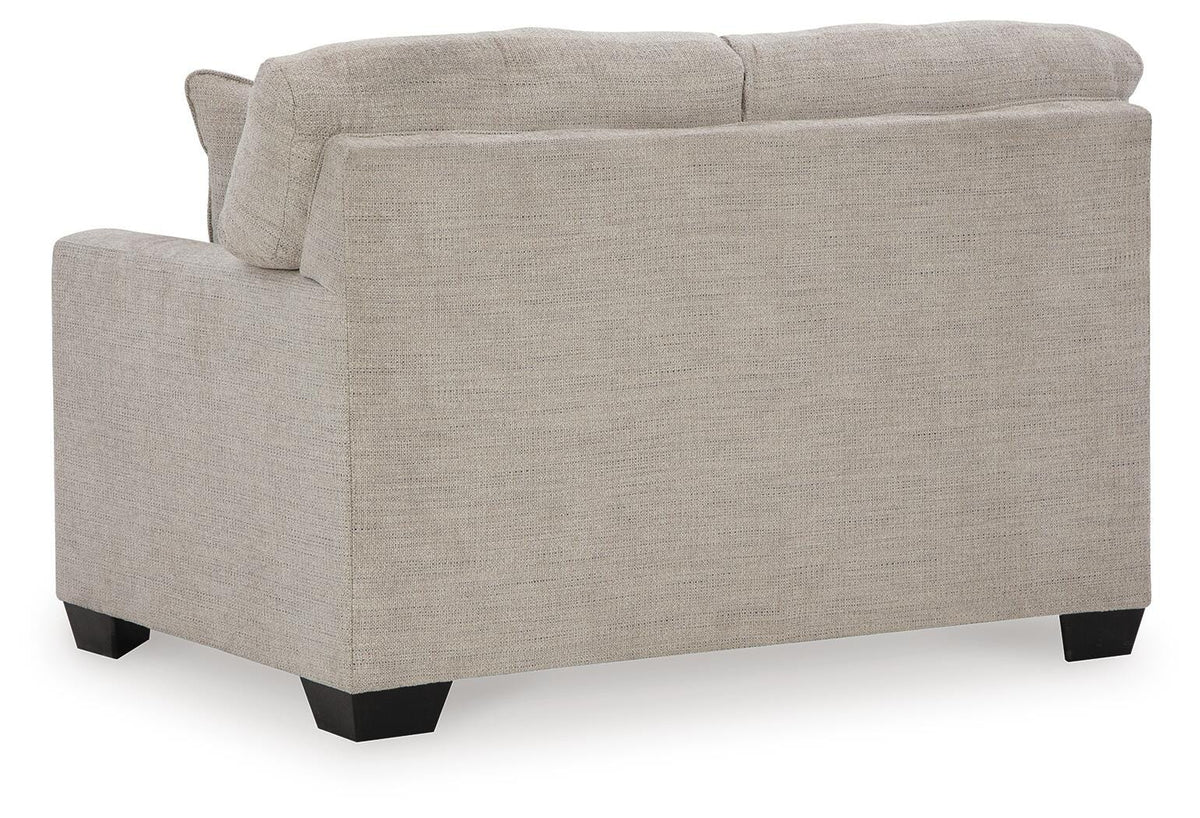Mahoney Full Sofa Sleeper and Loveseat