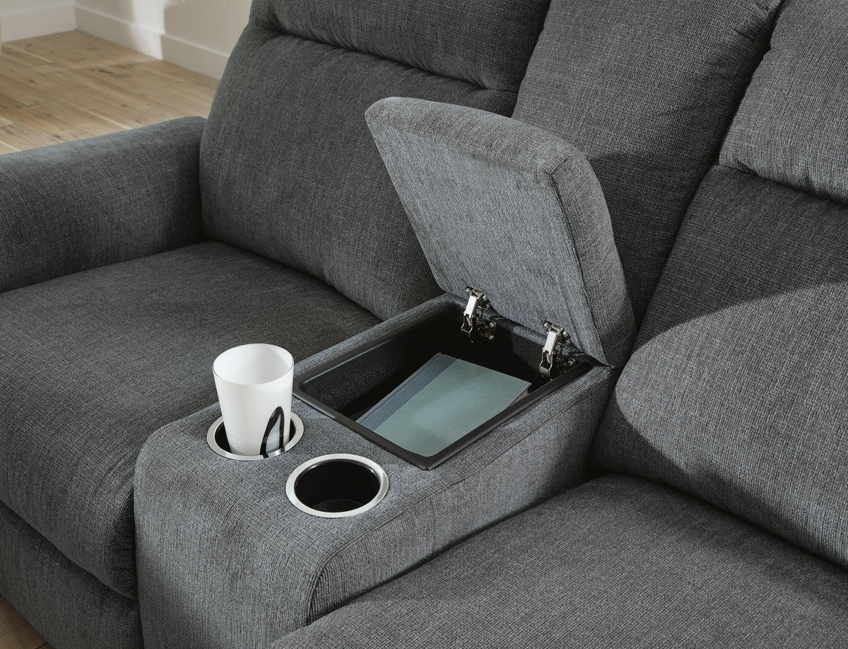 Barnsana Power Reclining Sofa, Loveseat and Recliner