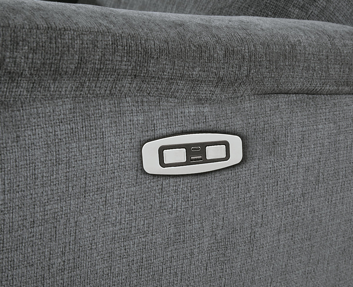 Barnsana Power Reclining Sofa, Loveseat and Recliner