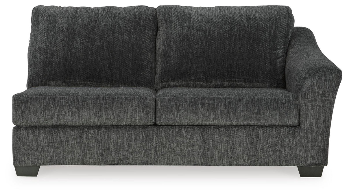 Biddeford 2-Piece Sectional and Oversized Swivel Accent Chair