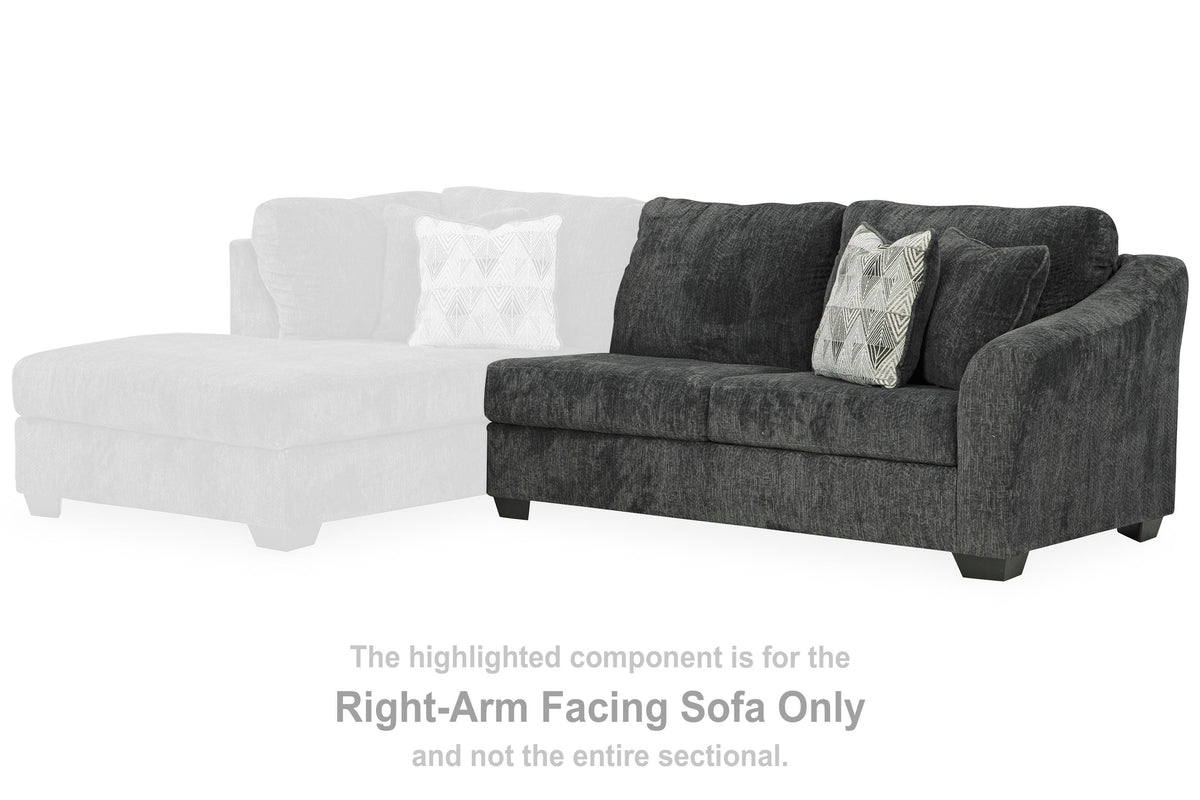 Biddeford 2-Piece Sectional and Oversized Swivel Accent Chair