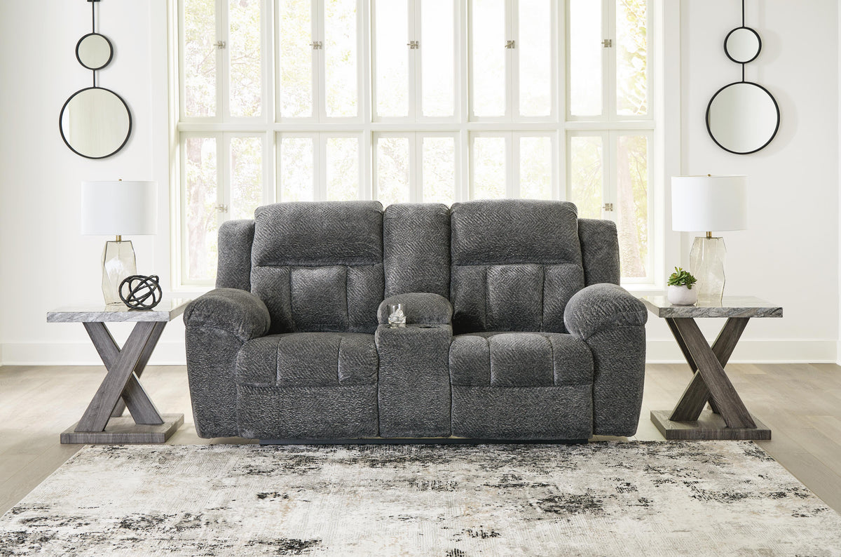 Frohn Reclining Loveseat with Console and 2 Recliners