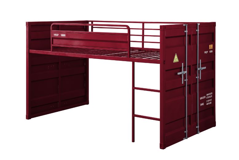Cargo Twin Loft Bed w/Slide