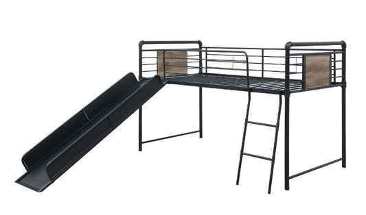 Cordelia Twin Loft Bed w/Slide