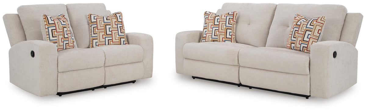 Danum Reclining Sofa and Loveseat