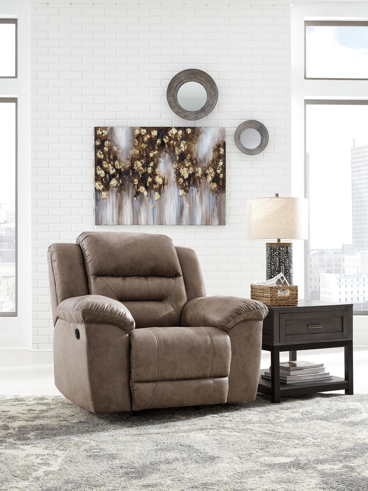 Stoneland Reclining Sofa and Recliner