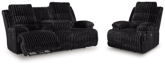 Rhines Falls Power Reclining Sofa and Power Recliner