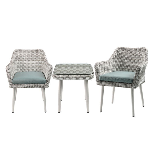Tashay 3Pc Patio Bistro Set