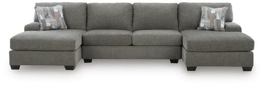 Clarington 3-Piece Sleeper Sectional with Double Chaise