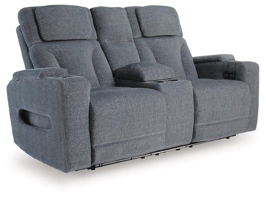 Studio Cave Power Reclining Loveseat with Console