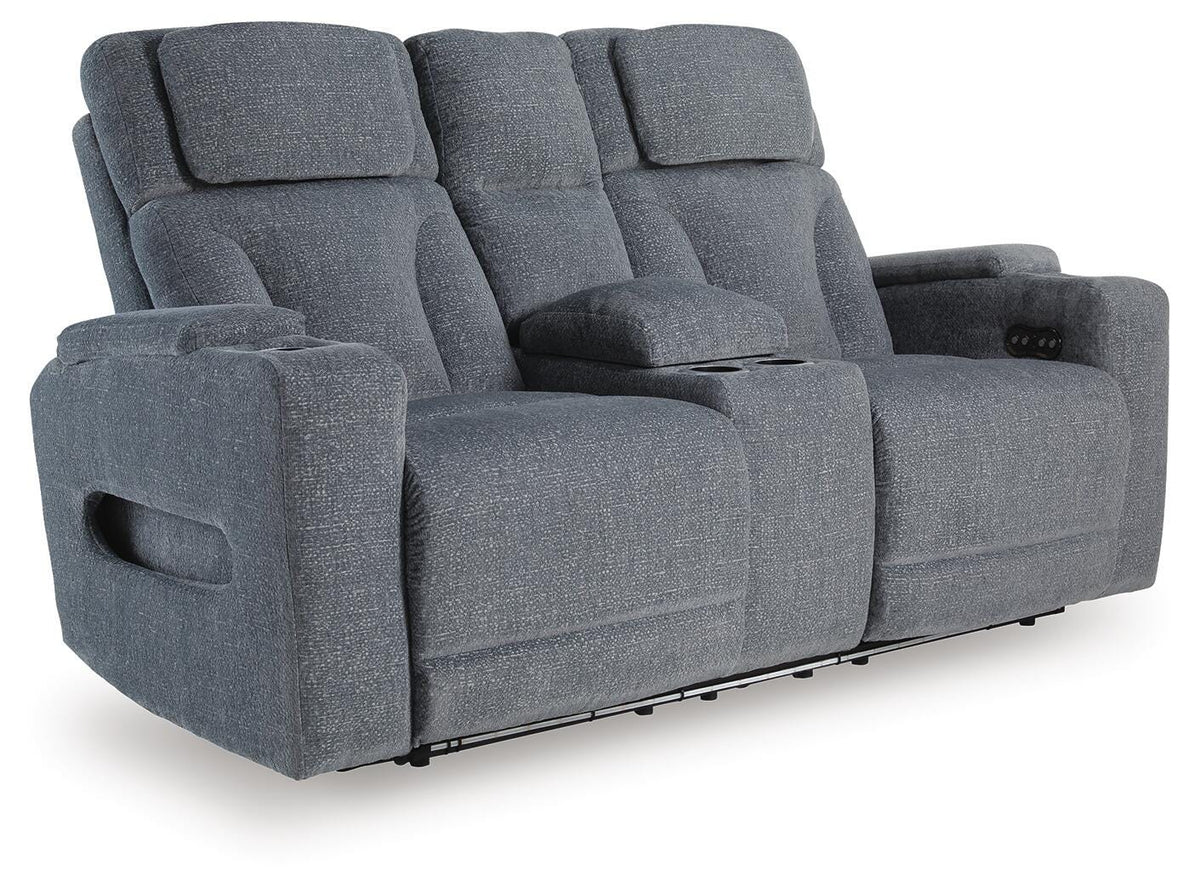 Studio Cave Power Reclining Sofa and Loveseat