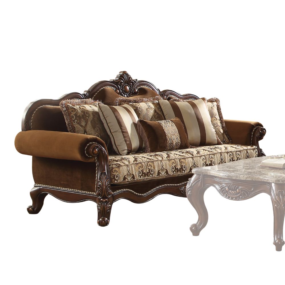 Jardena Sofa w/6 Pillows(Same LV01591)