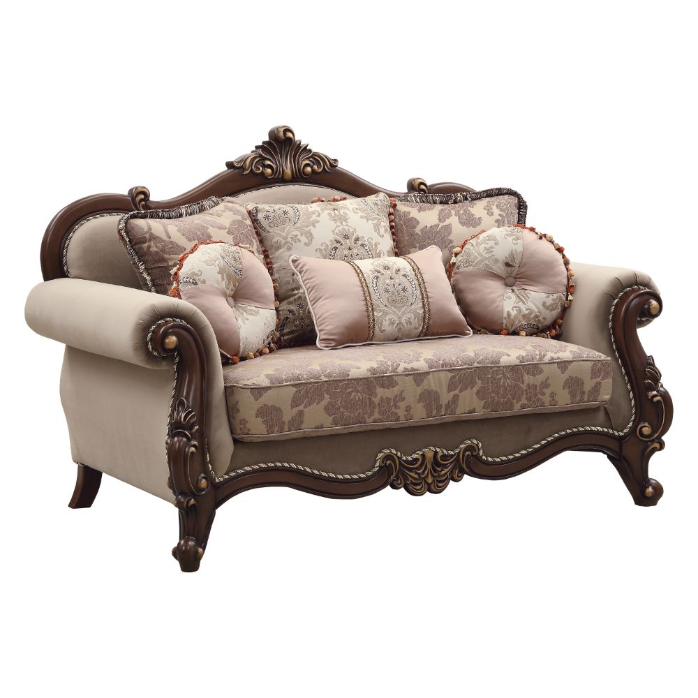 Mehadi Loveseat w/6 Pillows