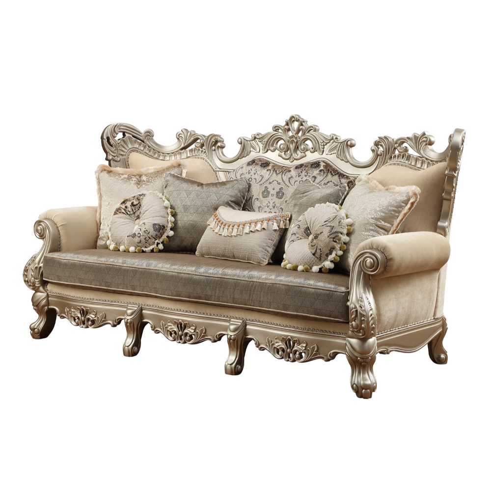 Ranita Sofa w/7 Pillows