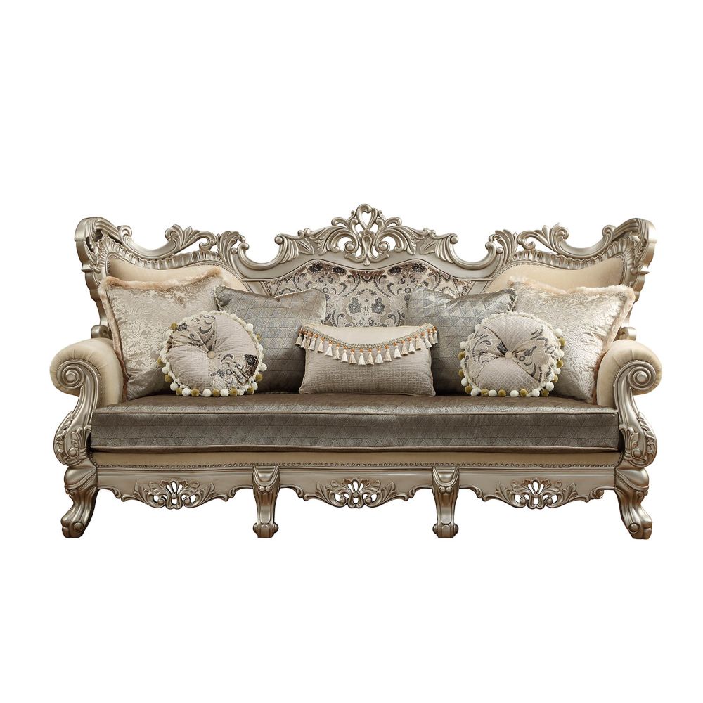 Ranita Sofa w/7 Pillows