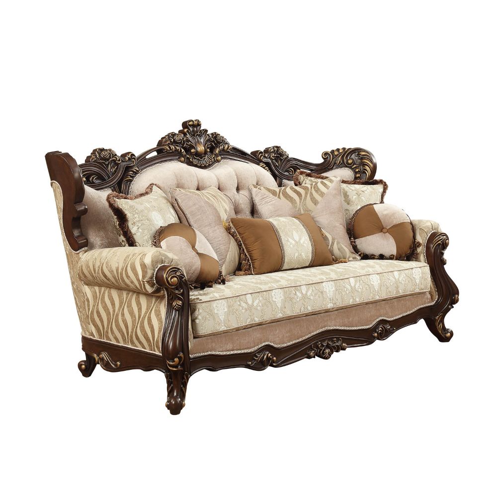 Shalisa Sofa w/7 Pillows(Same LV01585)