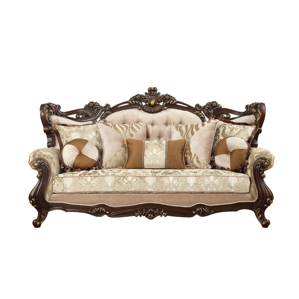 Shalisa Sofa w/7 Pillows(Same LV01585)