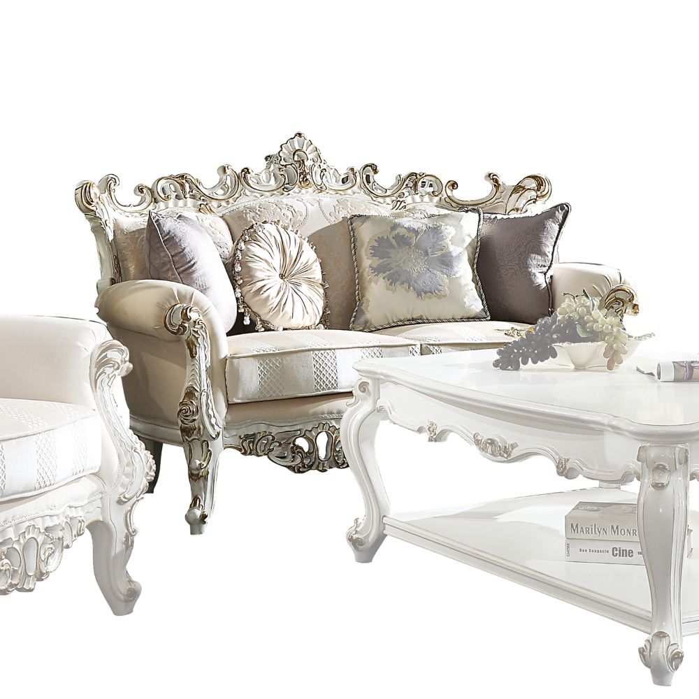 Picardy II Loveseat w/4 Pillows