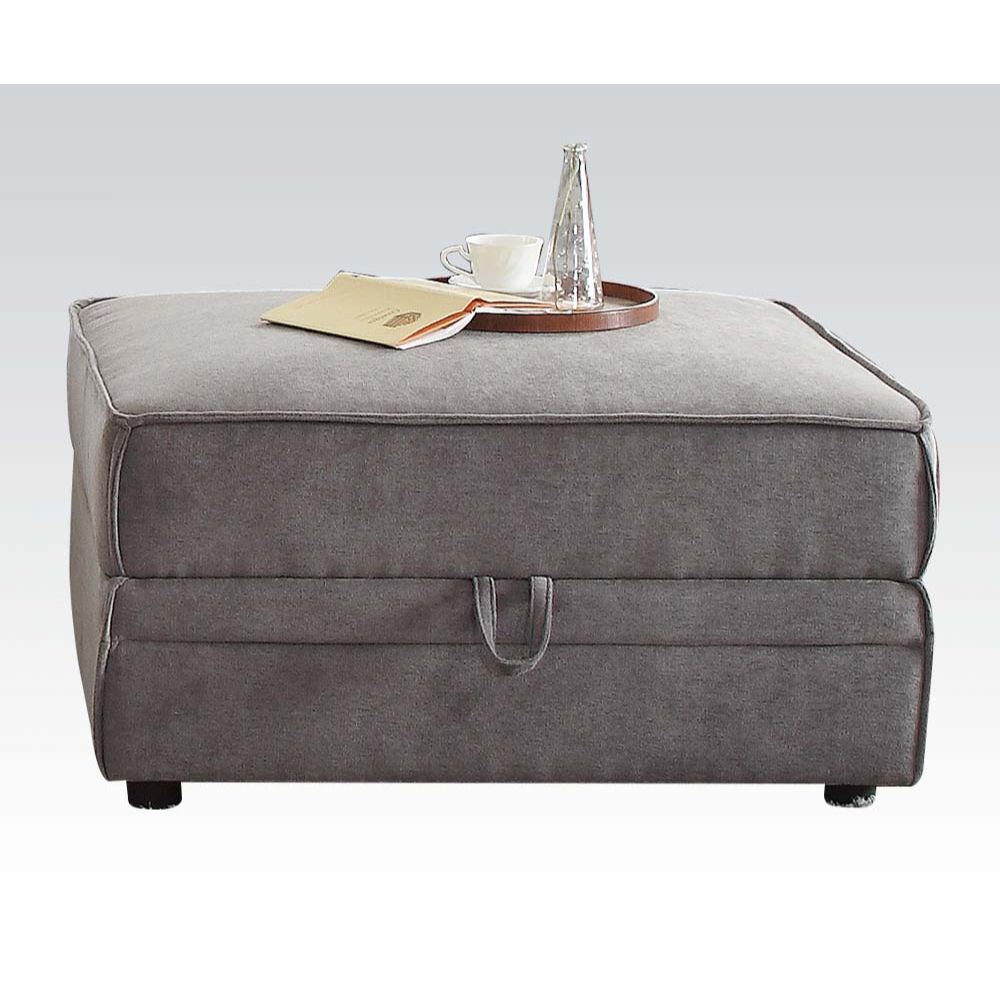Bois Ottoman w/Storage