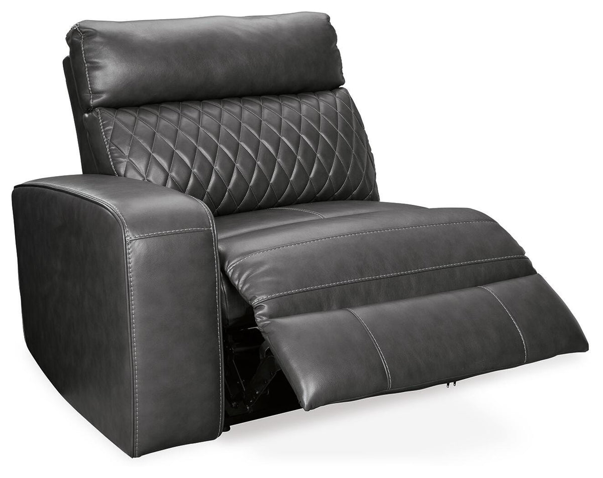 Samperstone 2-Piece Power Reclining Sectional Loveseat