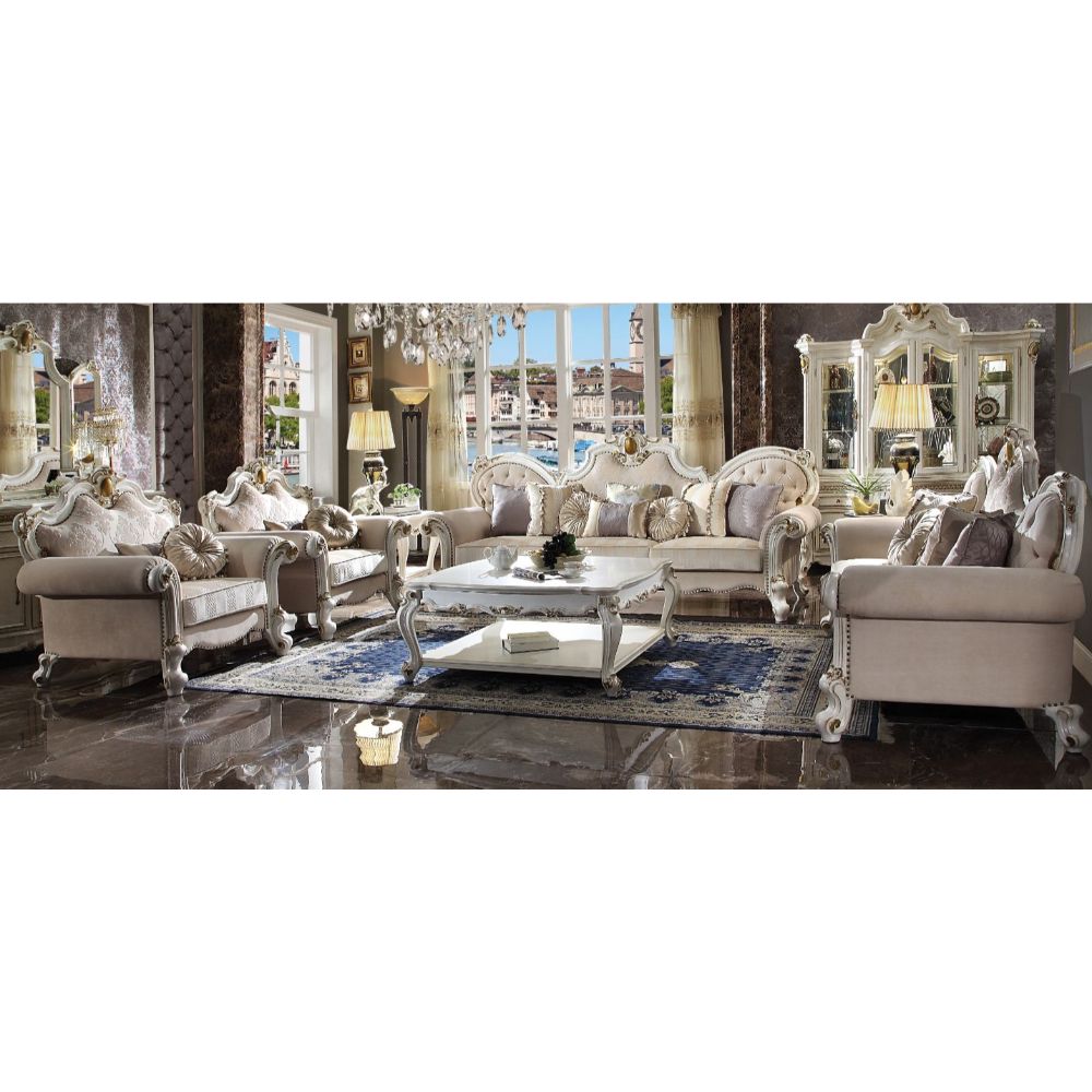 Picardy Oversized Sofa w/8 Pillows