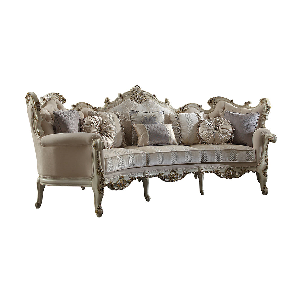 Picardy Sofa w/8 Pillows