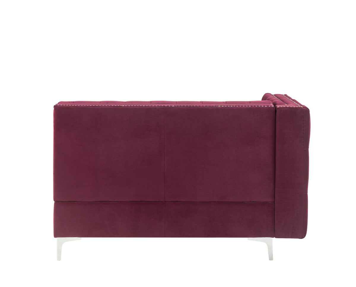 Jaszira Modular - Armless Loveseat w/2 Pillows