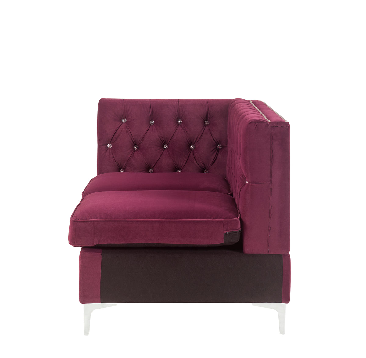 Jaszira Modular - Armless Loveseat w/2 Pillows