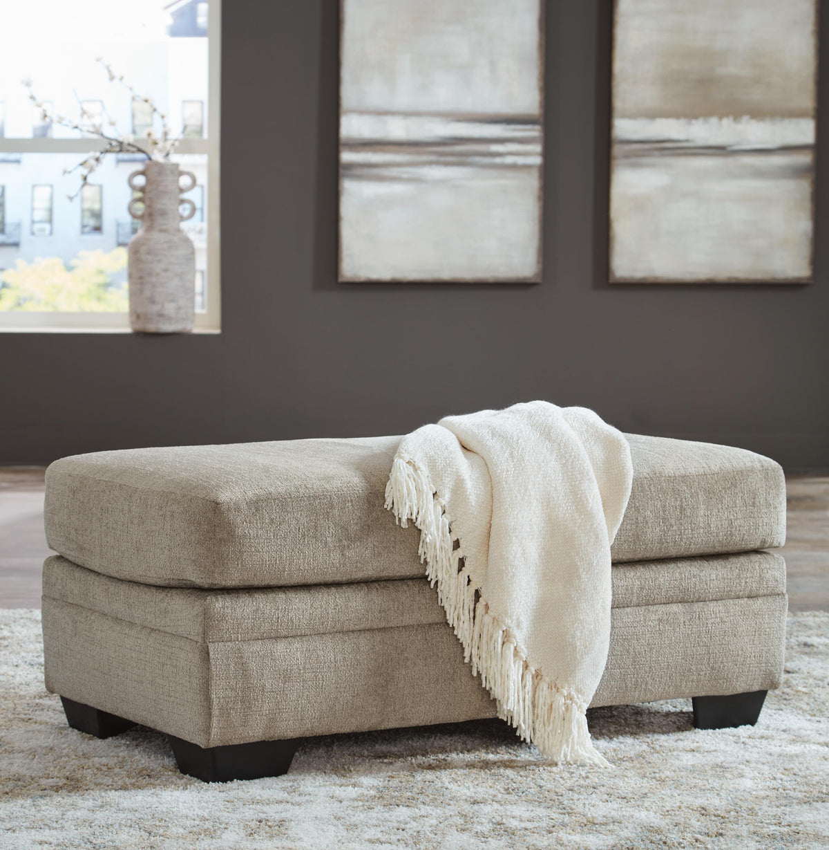 Stonemeade Oversized Chair and Ottoman