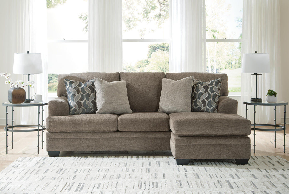 Stonemeade Sofa Chaise, Oversized Chair and Ottoman