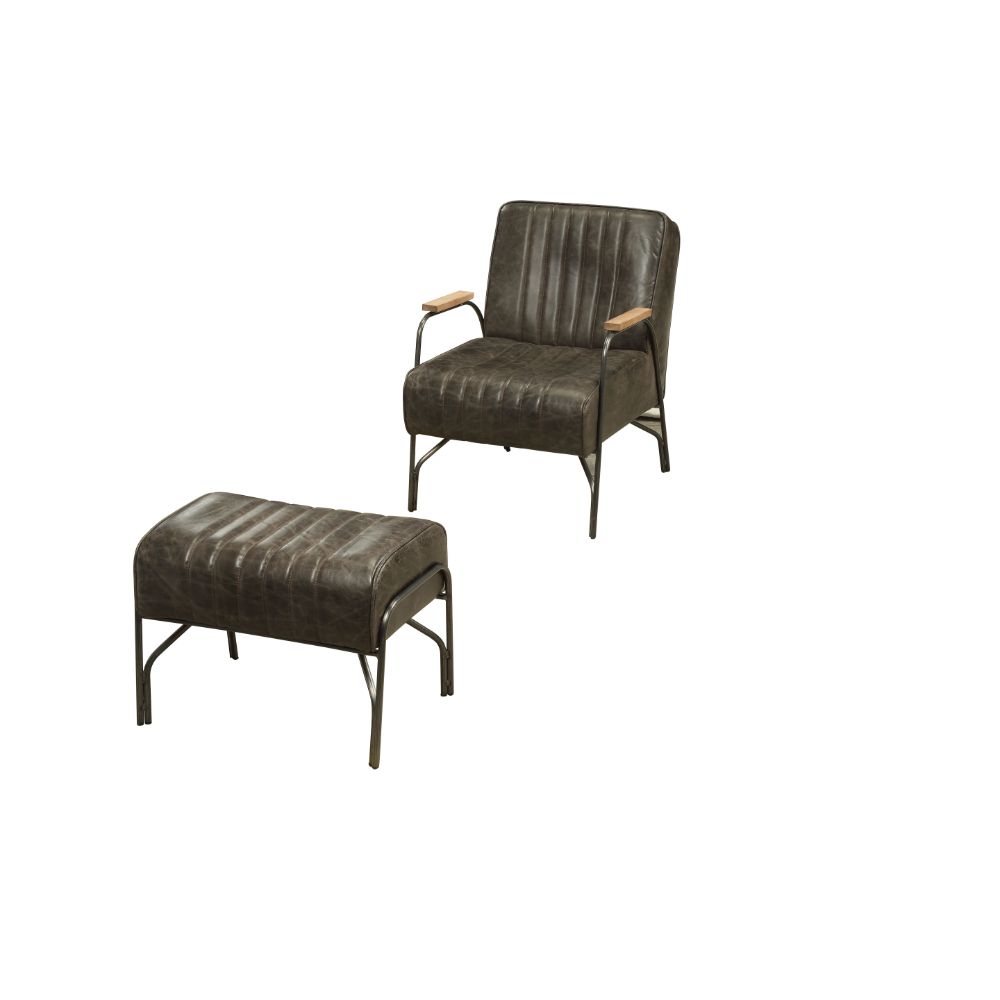 Sarahi 2Pc PK Chair & Ottoman