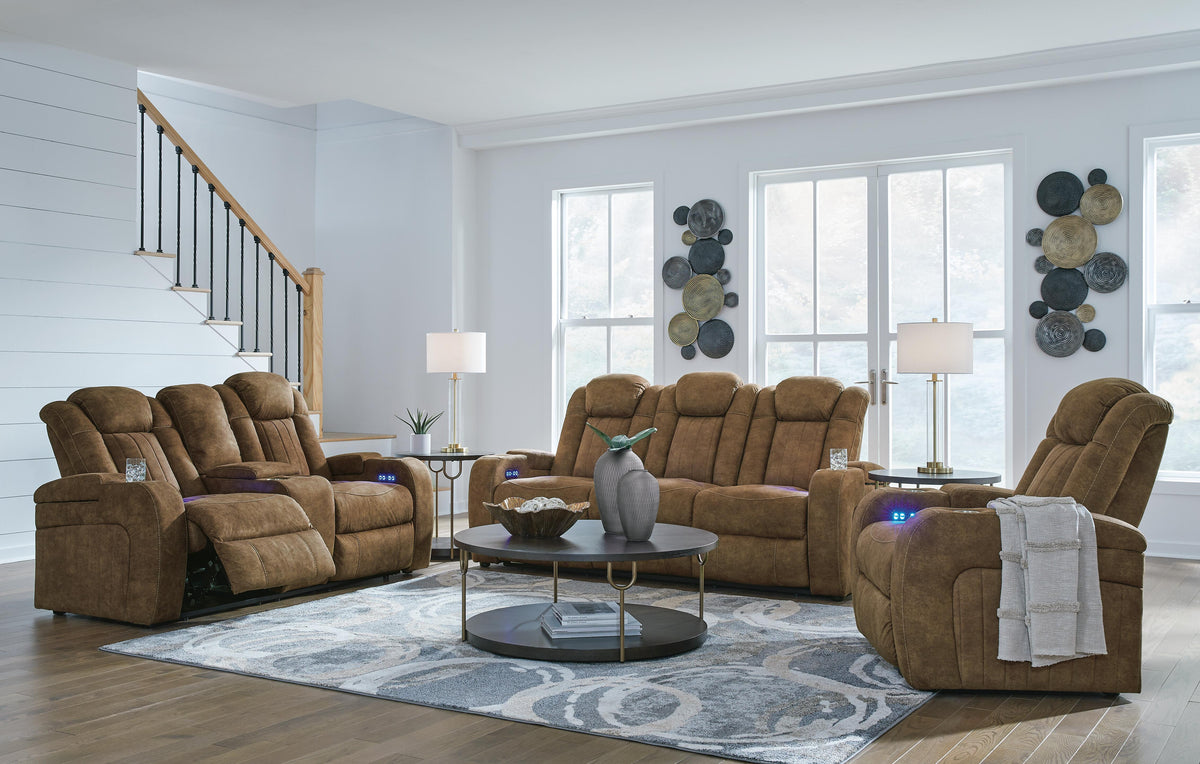 Wolfridge Power Reclining Sofa, Loveseat and Recliner
