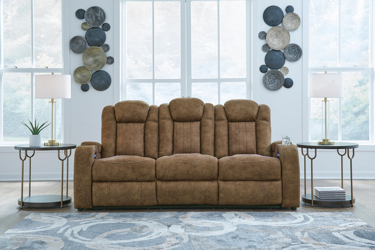 Wolfridge Power Reclining Sofa, Loveseat and Recliner