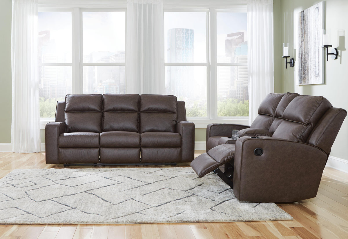 Lavenhorne Reclining Sofa and Loveseat