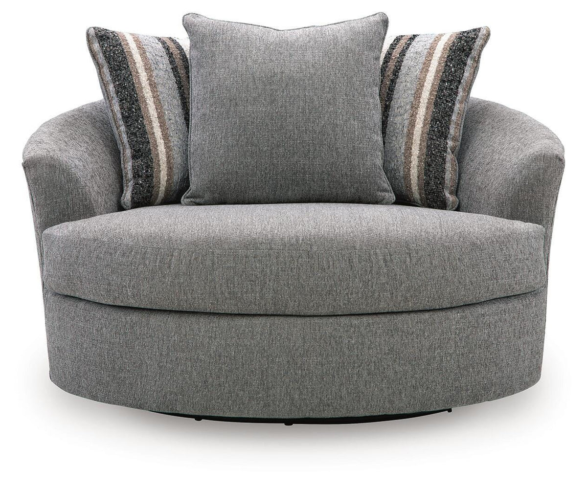 Creston Heights Oversized Swivel Accent Chair