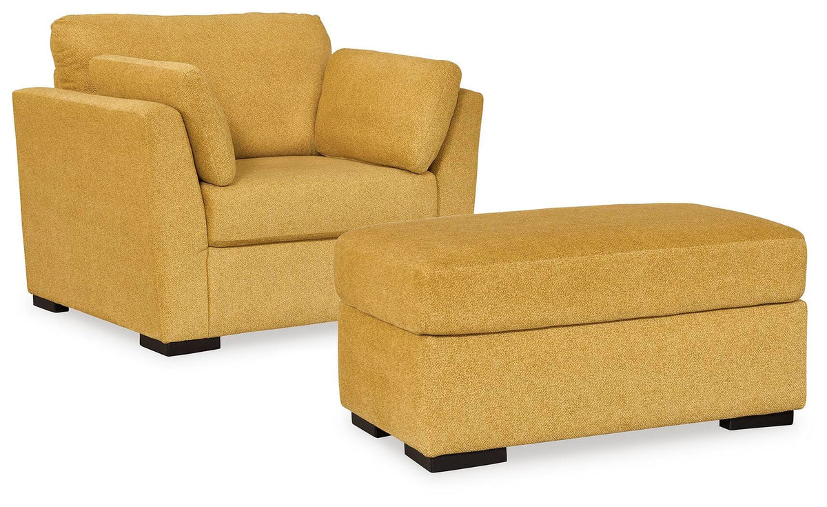 Keerwick Sofa, Loveseat, Oversized Chair and Ottoman