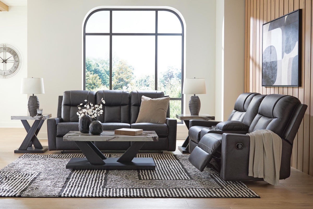Mackmenville Reclining Sofa and Loveseat