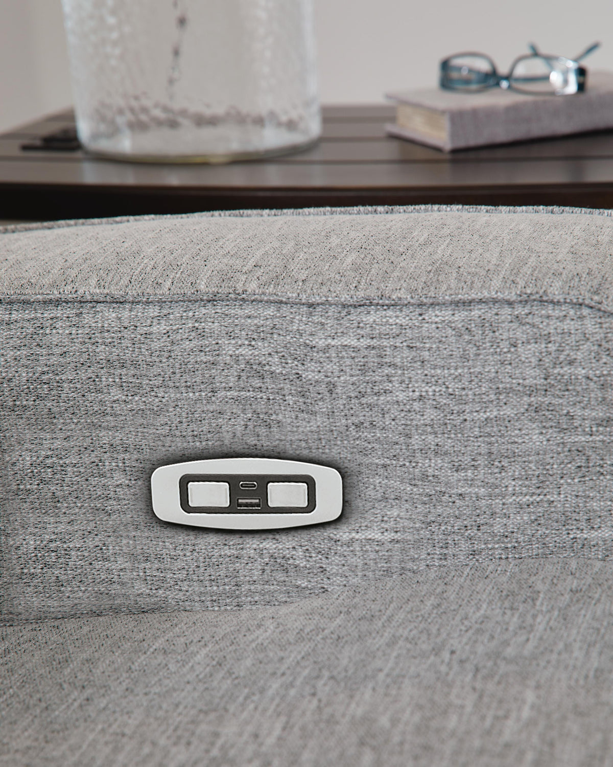 Biscoe Power Reclining Sofa and Loveseat