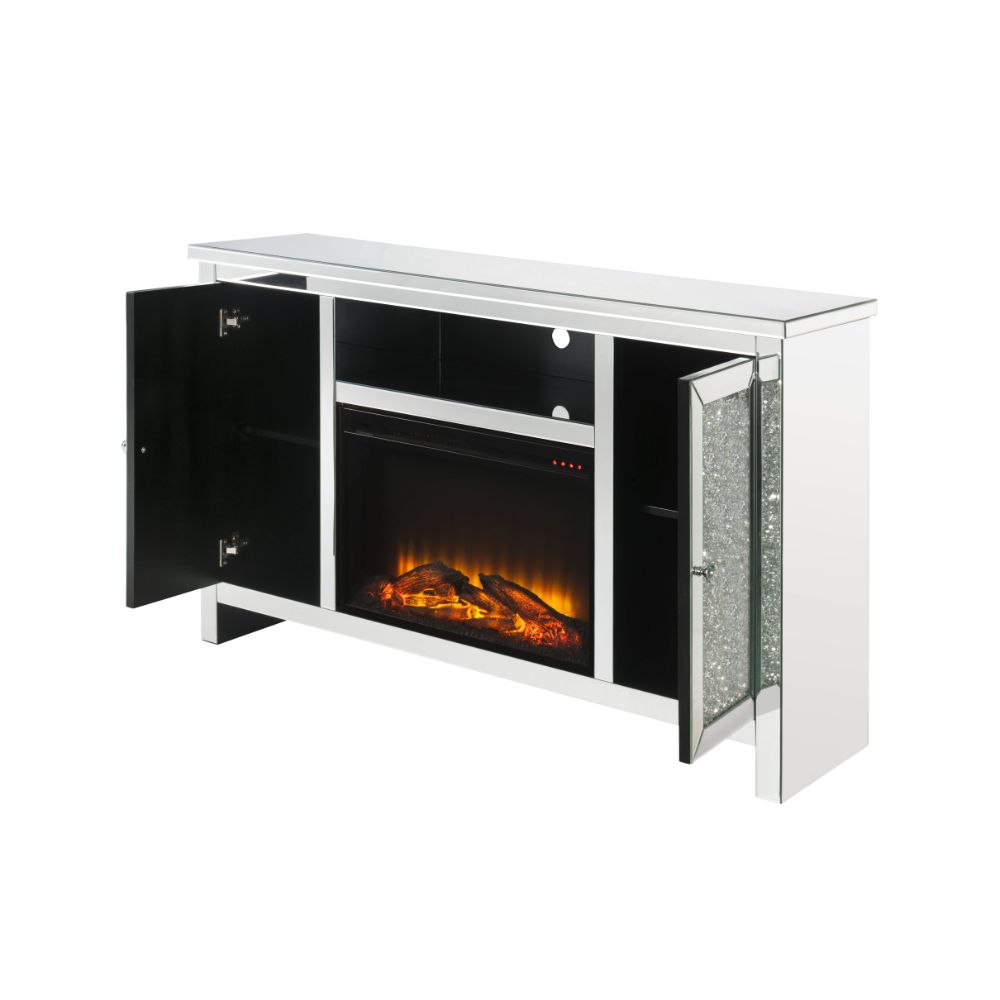 Noralie TV Stand w/Fireplace