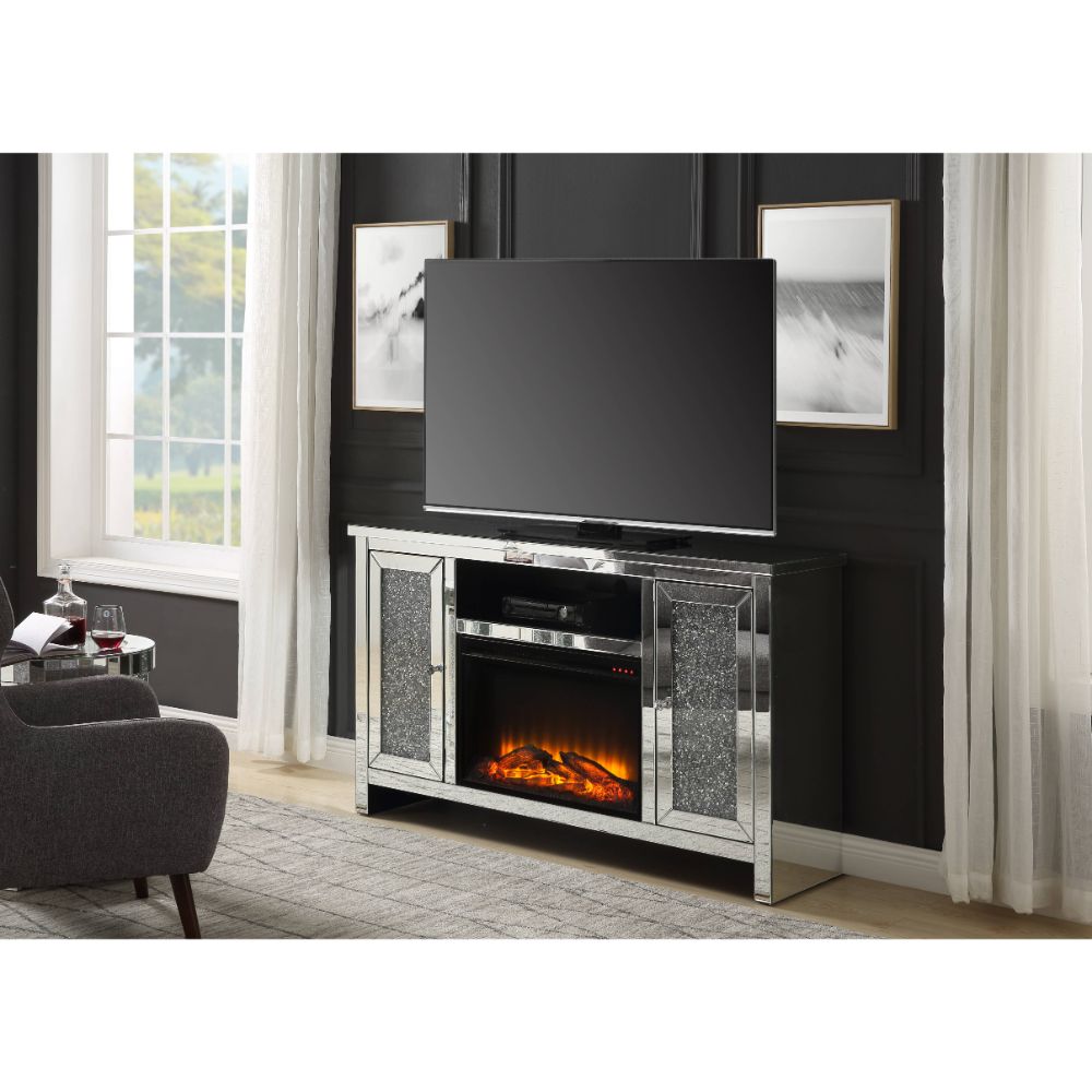 Noralie TV Stand w/Fireplace